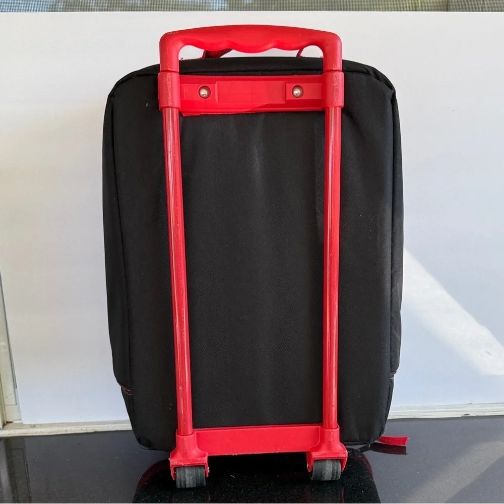 Disney Pixar Cars Lighting Mcqueen Rolling Luggage Suitcase